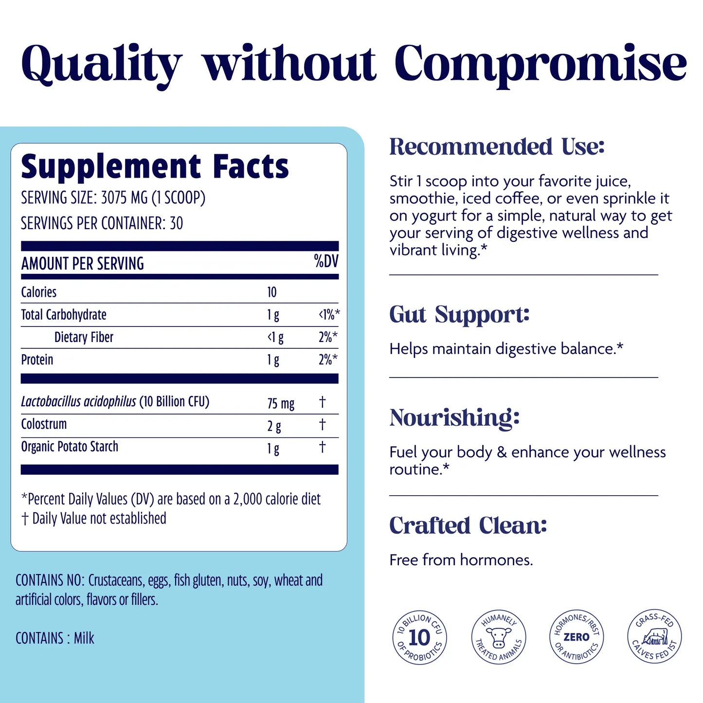 Colostrum + Probiotics