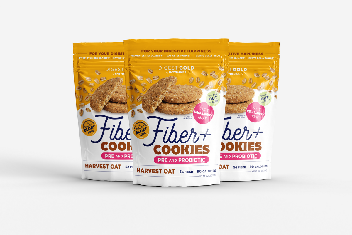 Digest Gold Fiber+ Cookies - Harvest Oat