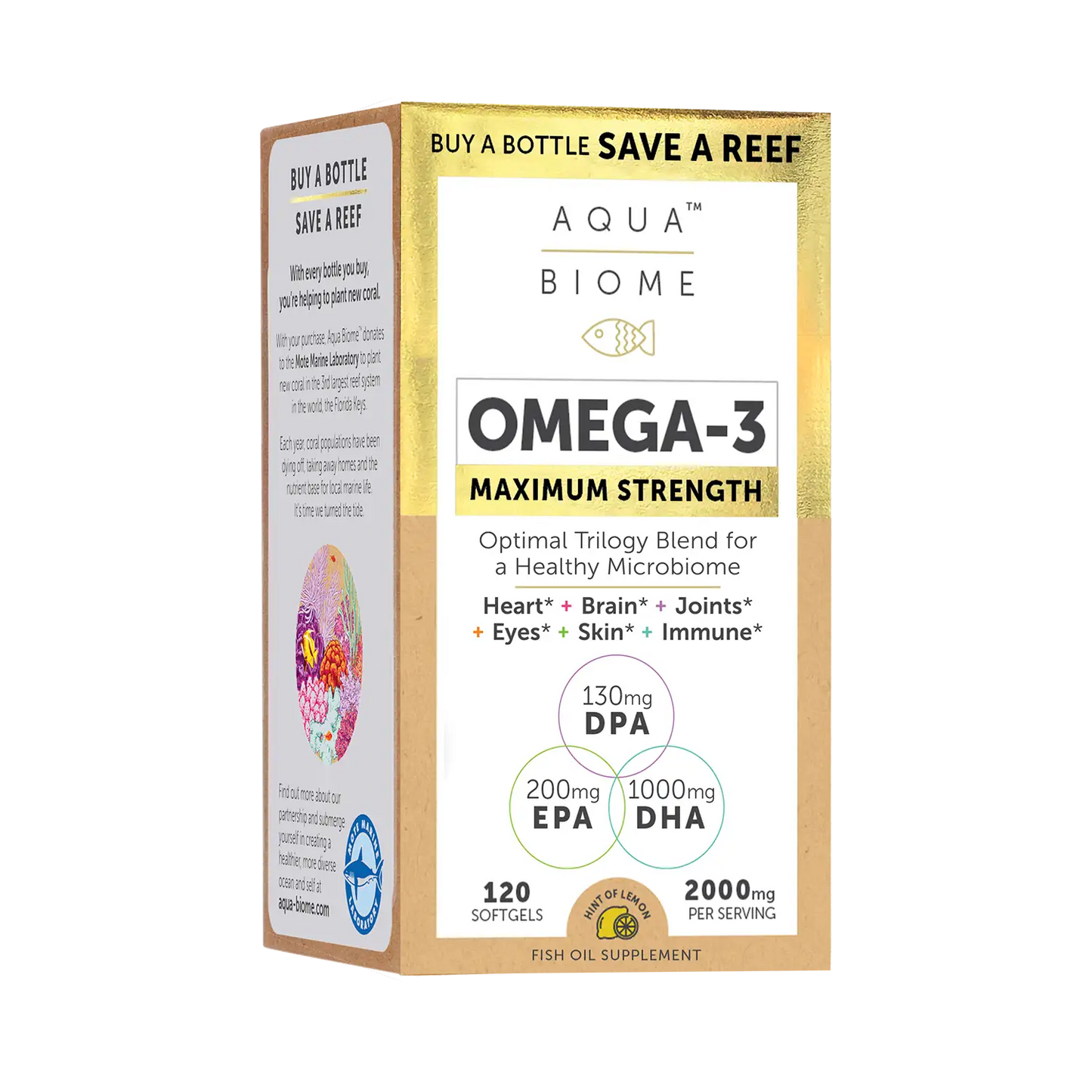 Aqua Biome™ Fish Oil Maximum Strength