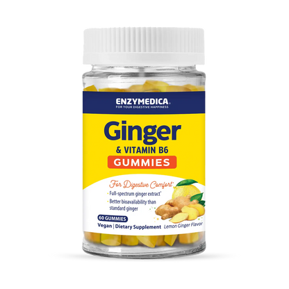 New!  Ginger & Vitamin B6 Gummies