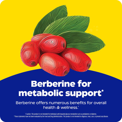 New! Lower Potency, Berberine 800