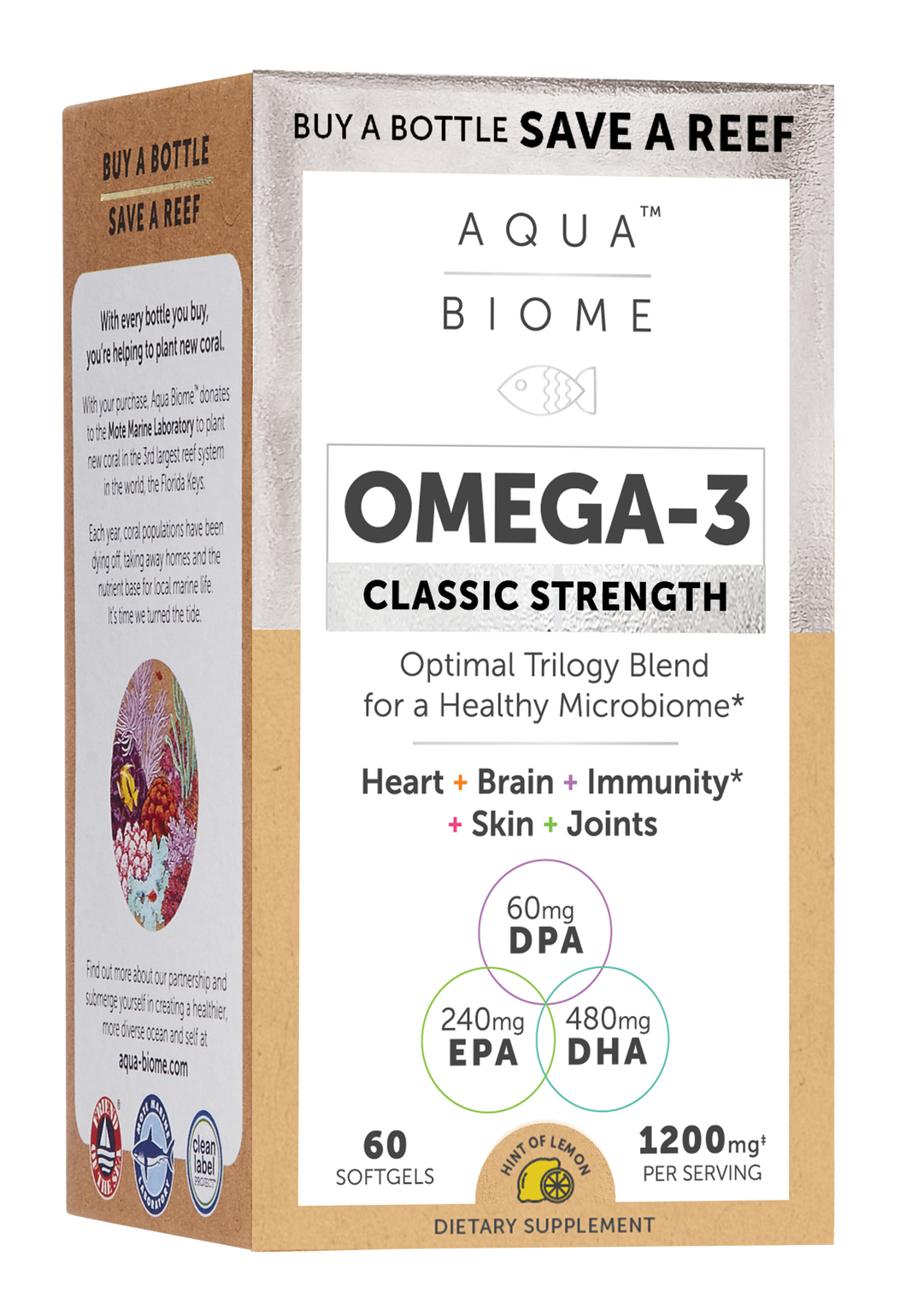 Aqua Biome™ Fish Oil Classic Strength