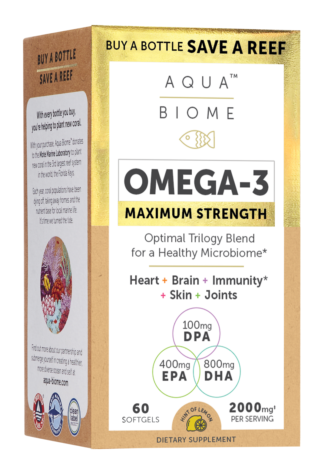 Aqua Biome™ Fish Oil Maximum Strength